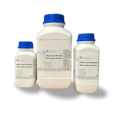 Laurilsolfato di Sodio (SDS) 98+%, Polvere, Extra Puro 500g