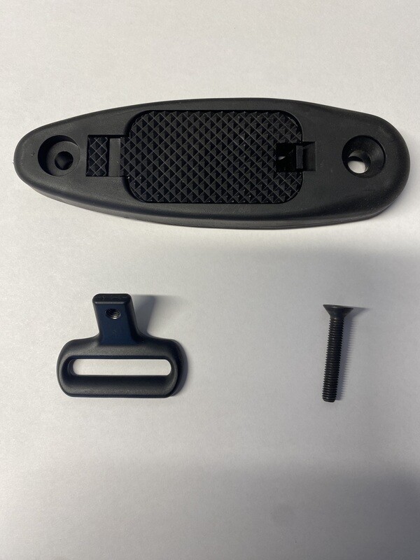 Injection Molded Buttplate with Sling Swivel