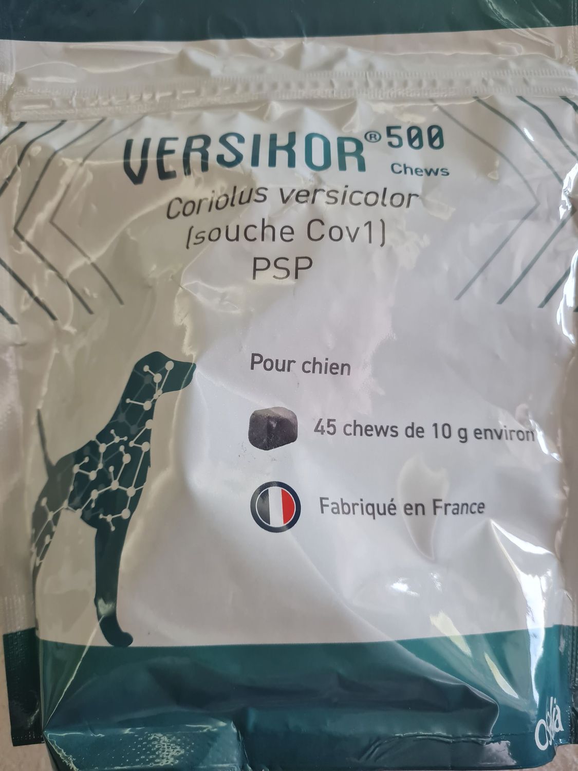 Versikor chews pour chien, sachet de 45 chews Versikor chews pour chien, sachet de 45 chews