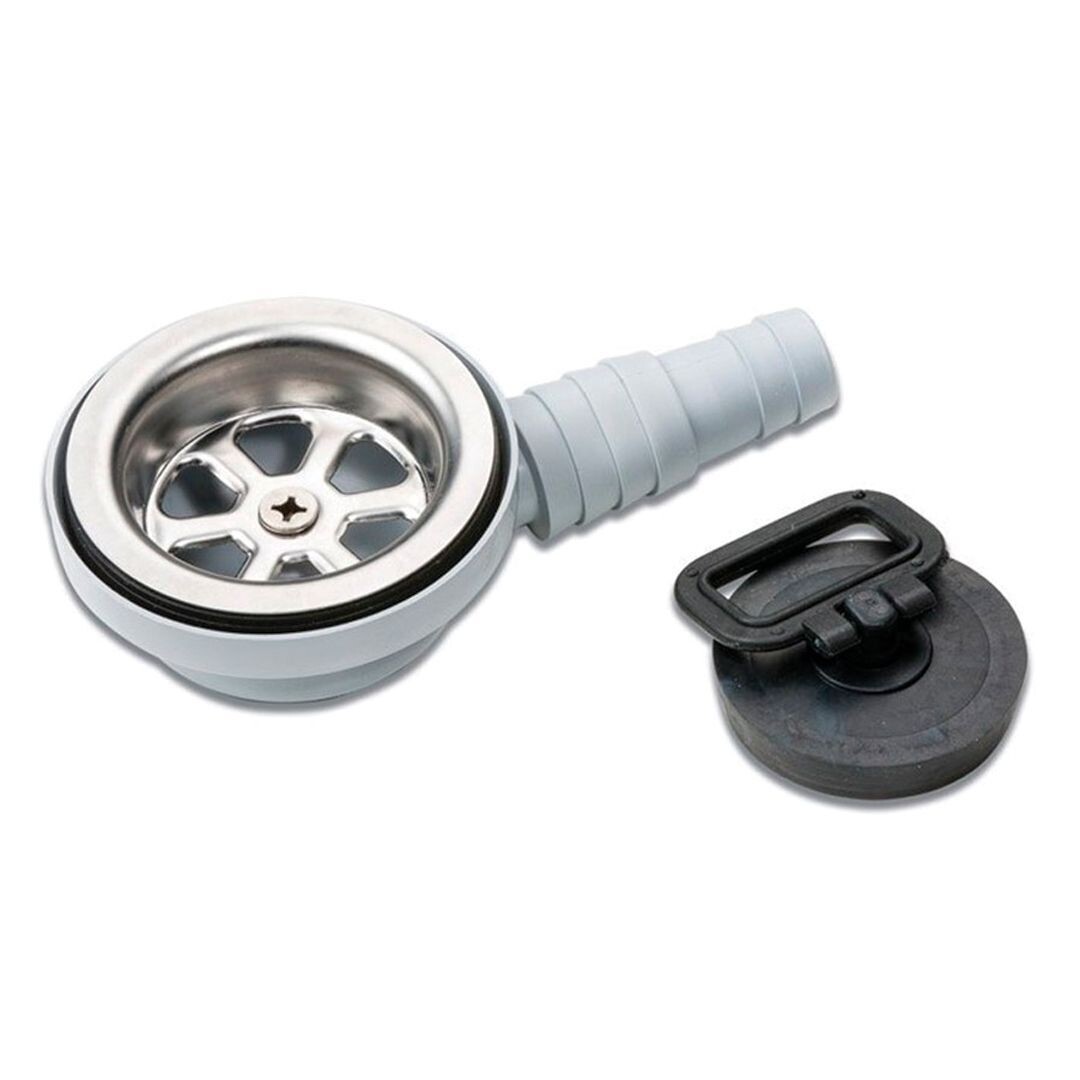 Desagüe para fregadero de acero inoxidable