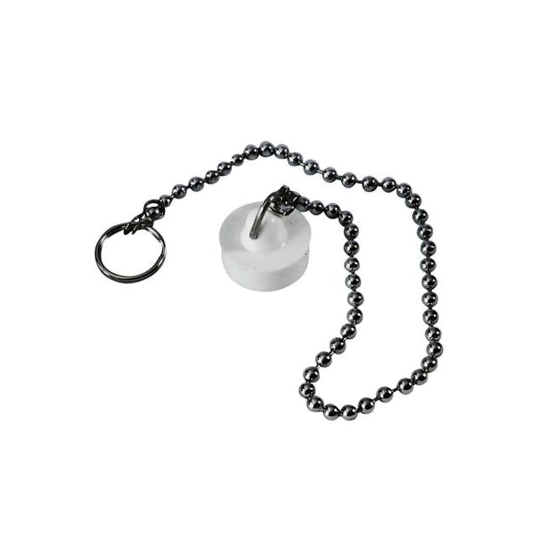Tapón para desagüe de 19 mm + cadena