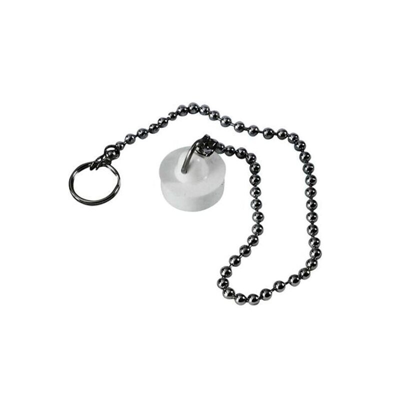 Tapón para desagüe de 19 mm + cadena