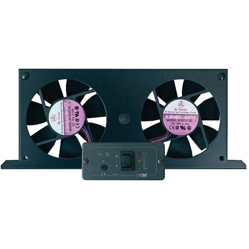 Ventilador doble automático 12V CBE