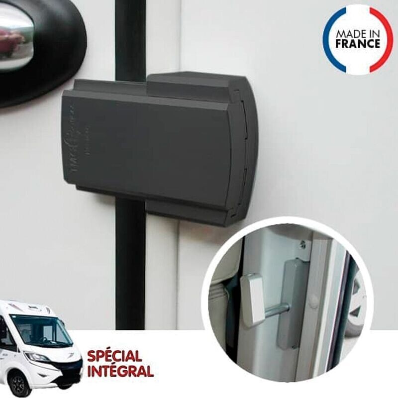 Cerradura IMC 1508 de puerta con bloqueo desde el interior color negro