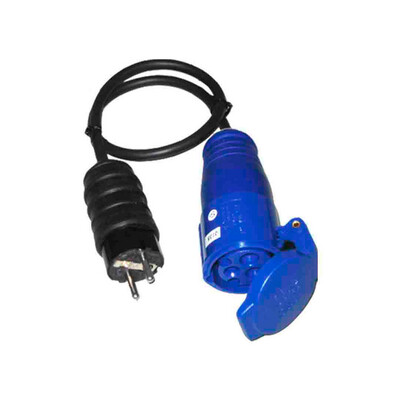Base cetac + cable + clajiva 16A para autocaravana caravana camper
