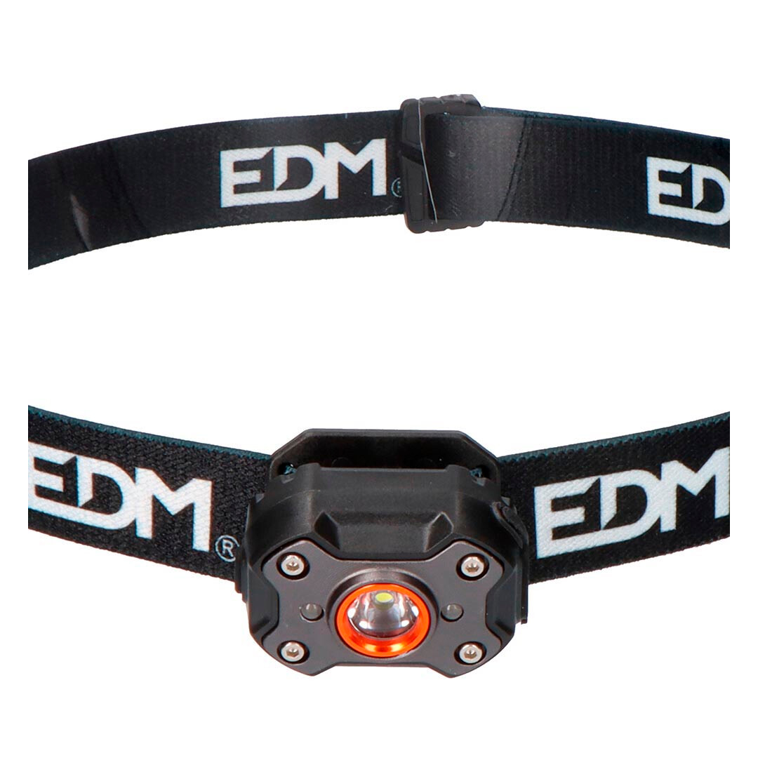 Mini linterna frontal LED 400lm recargable