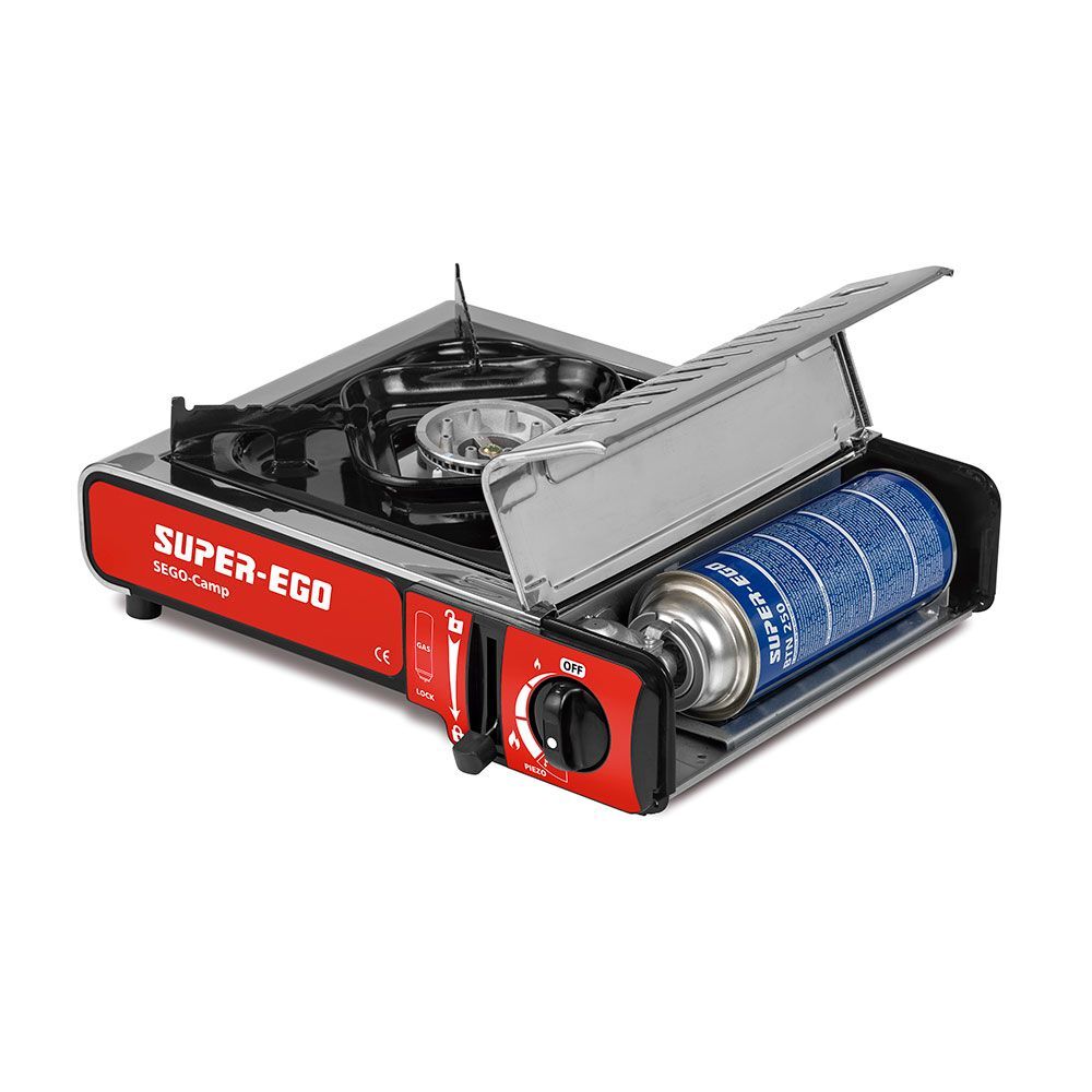 Cocina gas portátil Super-Ego 1 fuego con maletín