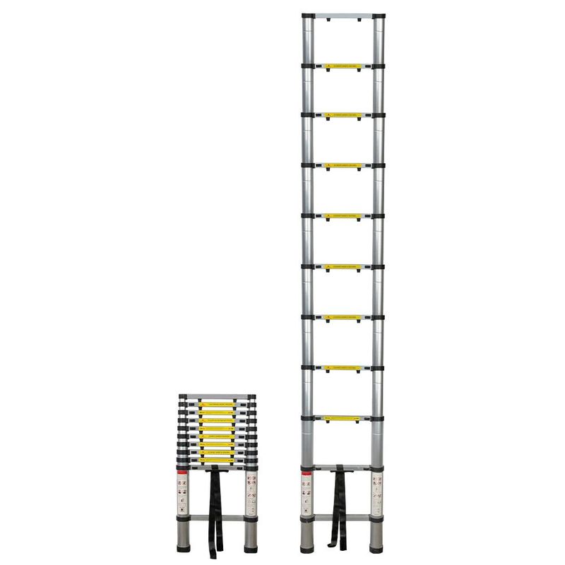 Escalera telescópica para autocaravanas caravanas y camper