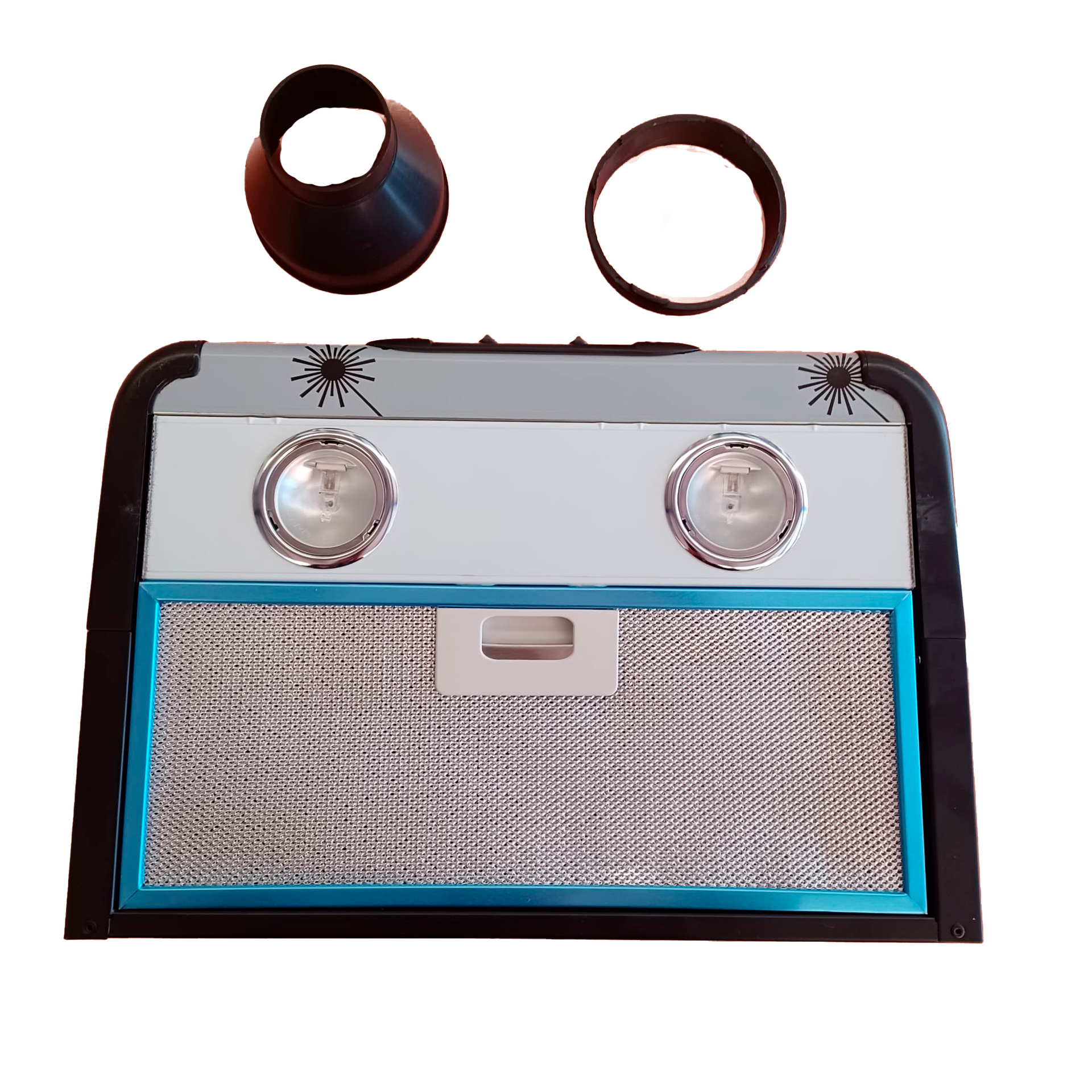 Campana extractora 12v para Autocaravana, caravana y camper