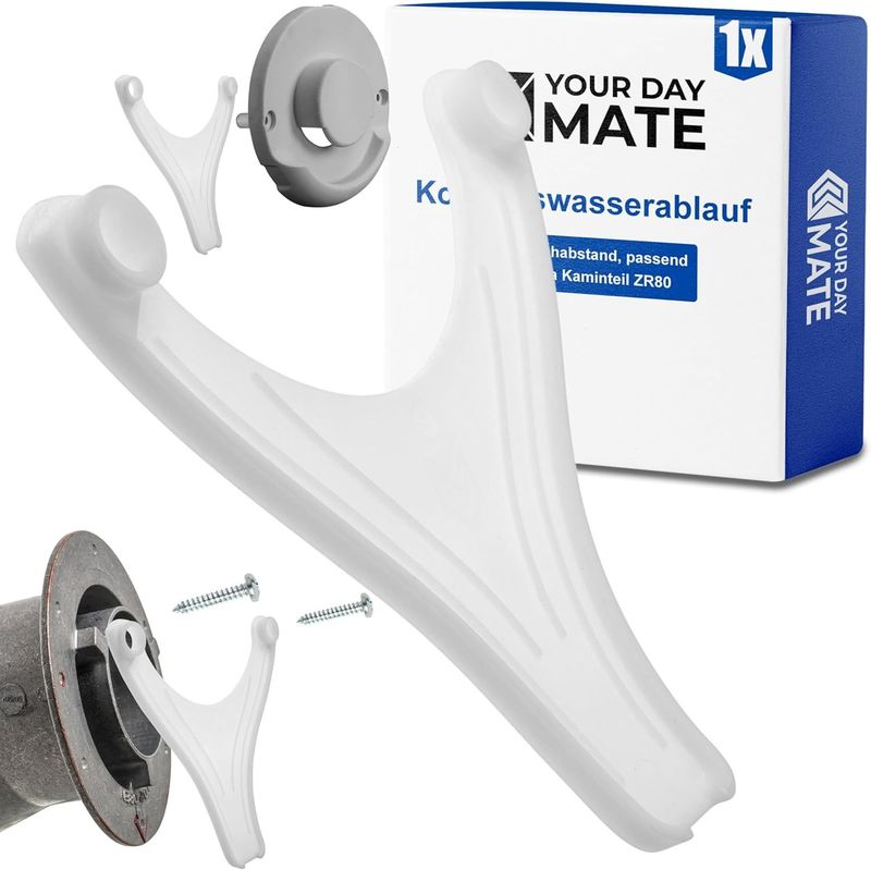 Desagüe de agua condensada de 96 mm para calefacción TRUMA y ALDE en autocaravanas caravanas y camper color BLANCO
