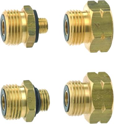 Kit de 4 adaptadores de gas Europa GOK