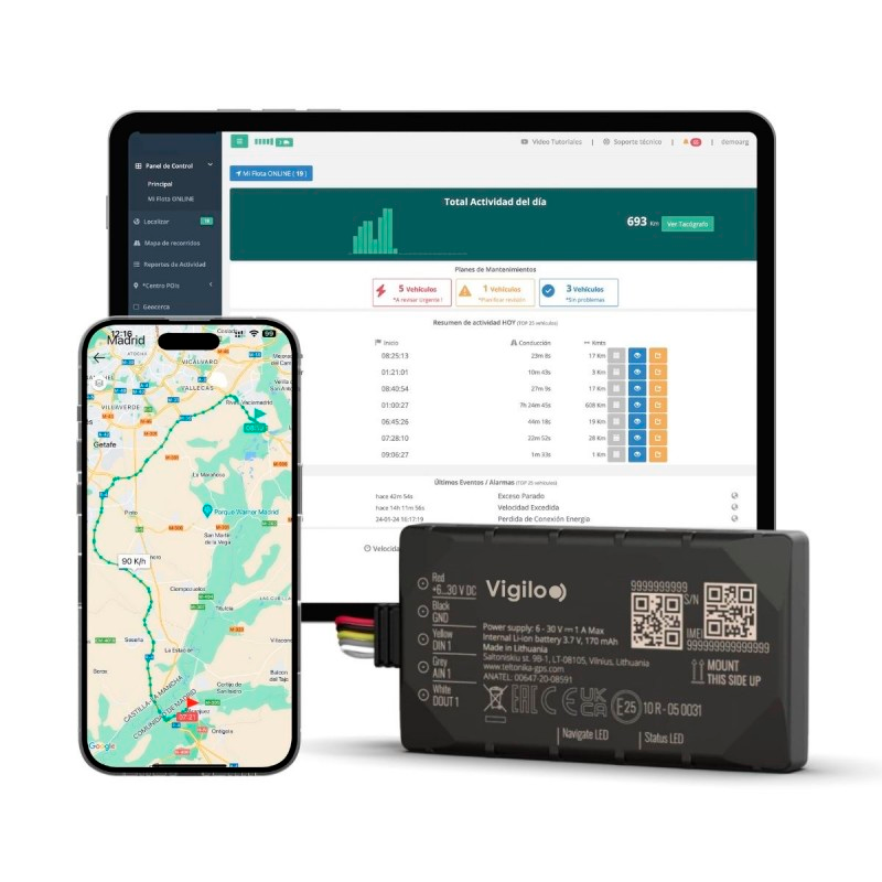 Localizador GPS para Autocaravanas, Camper, Furgonetas y veh�culos