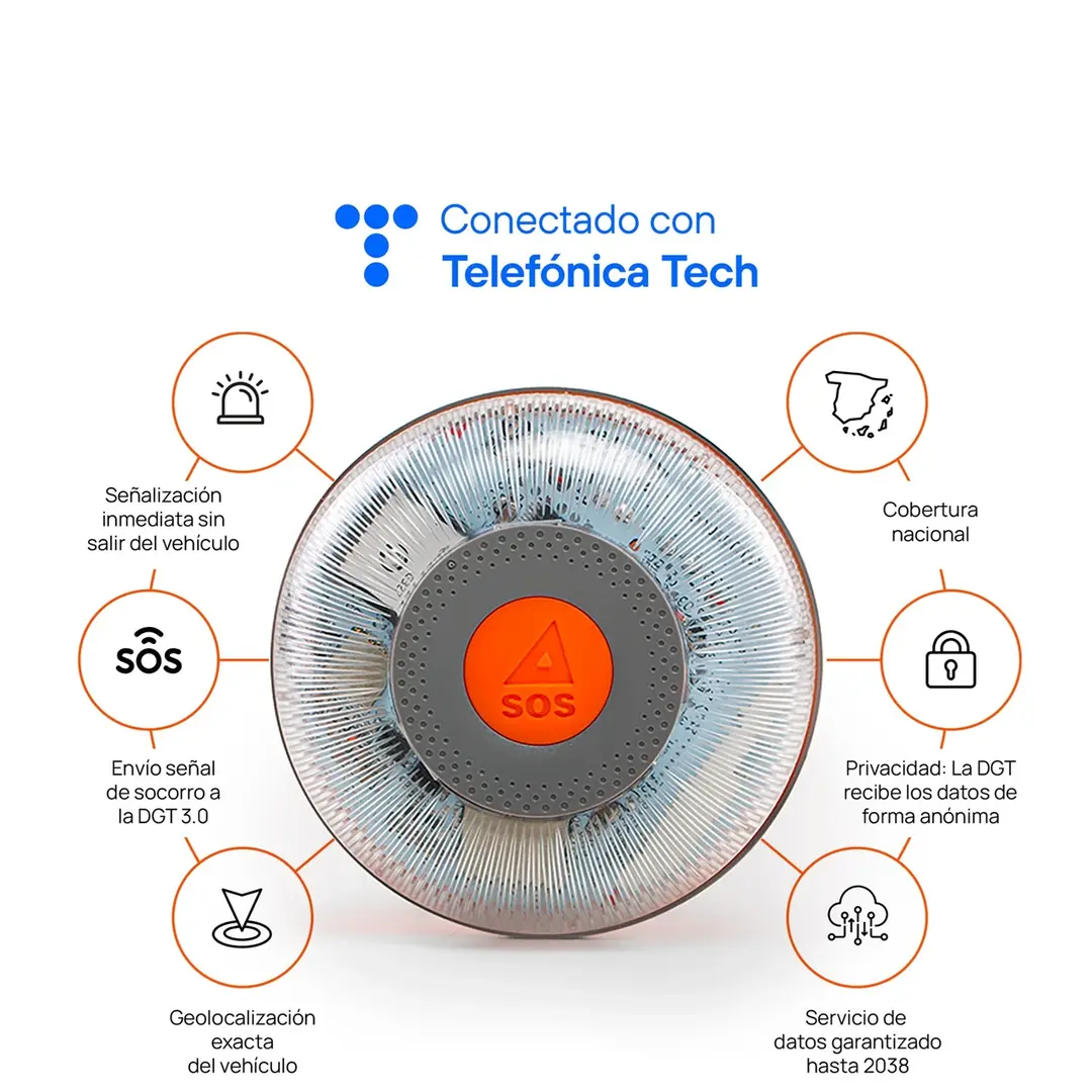 Baliza FlashLED SOS V16 IoT Conectada