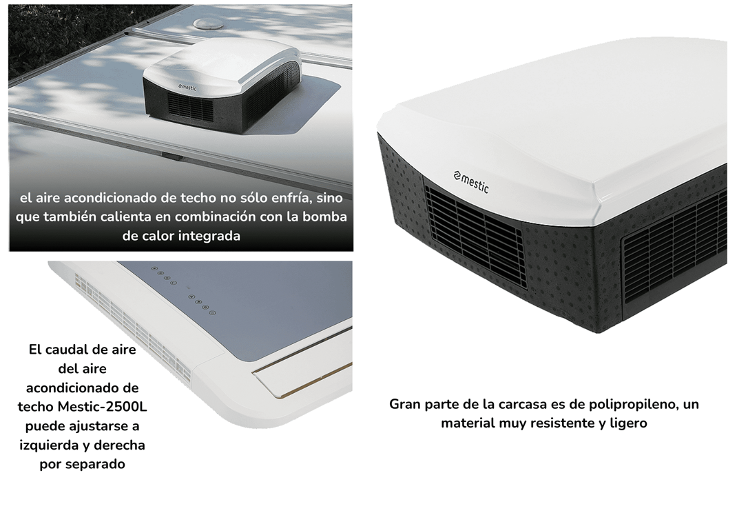 Aire acondicionado de techo RTA-2500L blanco