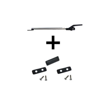 Kit compas auto 330mm cierre T izq con gomas tornillos y tapa