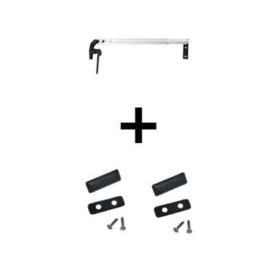 Kit Compás 230mm Der. con goma, tornillos y tapa