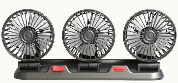 Ventilador triple USB