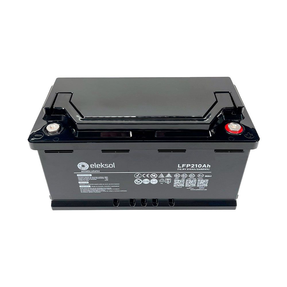 Batería Litio Eleksol 210Ah/12,8V Bluetooth y BMS V2