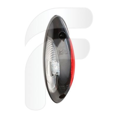 Luz de posicion led bicolor blanco y rojo de autocaravana y caravana