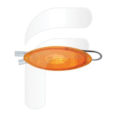 Luz de posición lateral led ámbar autocaravana y caravana