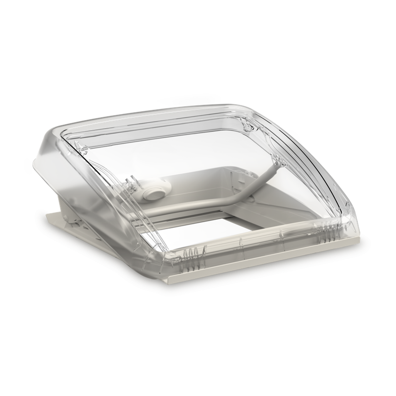 Claraboya 400 × 400 mm Dometic Mini Heki FL grosor de techo de 25 a 42 mm