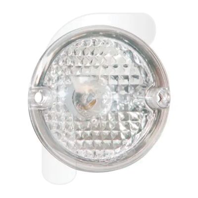 Piloto redondo blanco de marcha atras de autocaravana y caravana