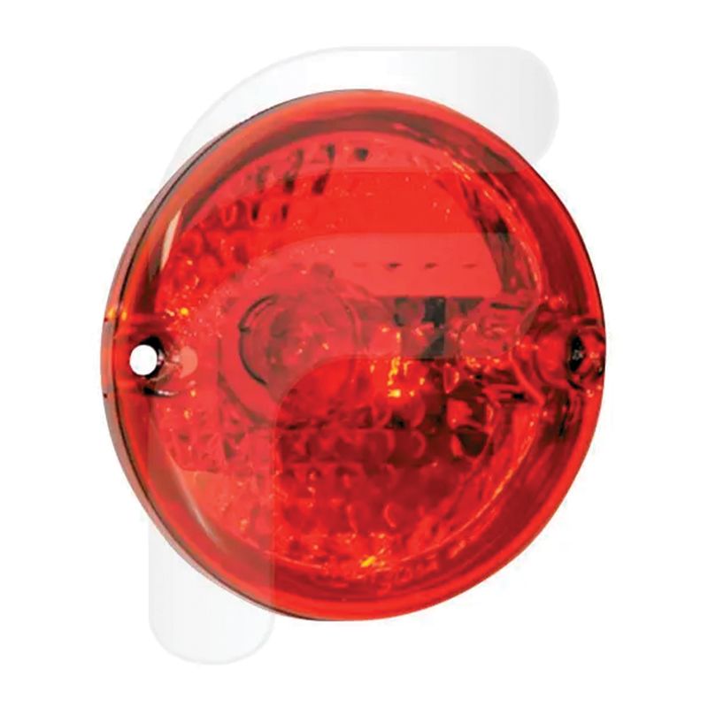 Piloto redondo rojo posicion y freno de autocaravana y caravana