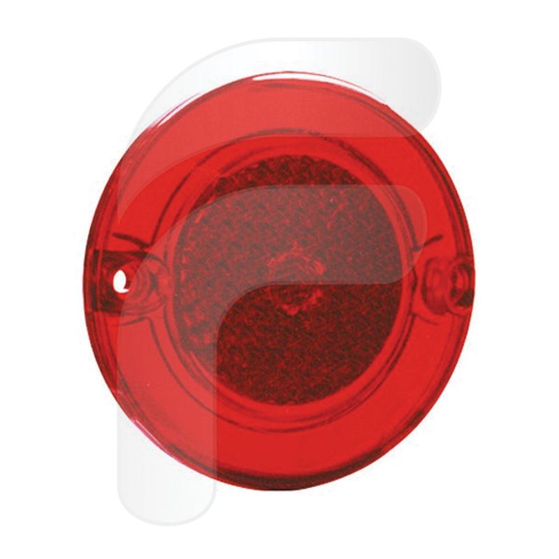 Catadióptrico rojo redondo  de autocaravana caravana