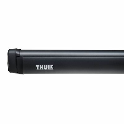 Toldo THULE 4200 4,50m x 2,50m Negro Antracita y Tela Gris Mistico