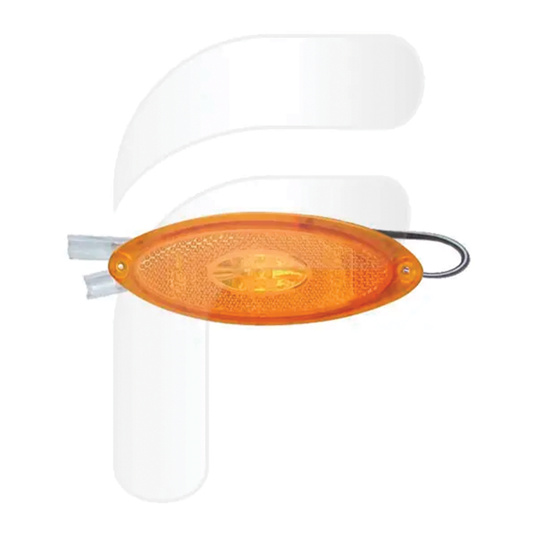 Luz de posición lateral led ámbar autocaravana y caravana