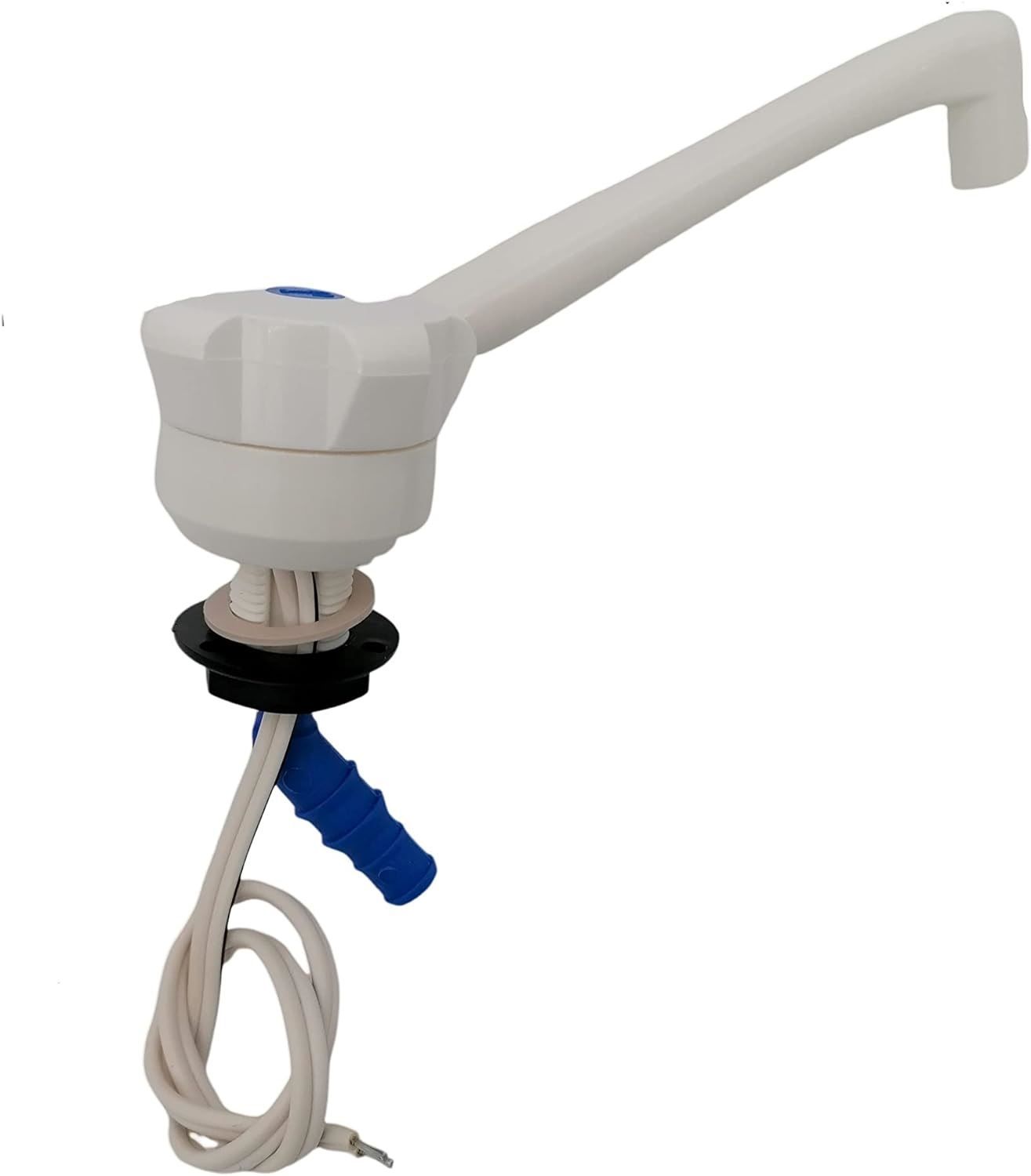 Grifo con contactor blanco COMET Autocaravana, caravana y camper Grifo con contactor blanco COMET Autocaravana, caravana y camper
