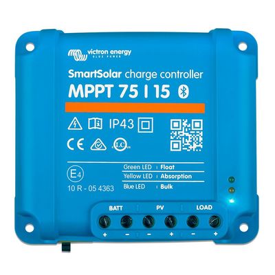 Controlador de Carga SmartSolar MPPT 75/15 Bluetooth Victron Energy Controlador de Carga SmartSolar MPPT 75/15 Bluetooth Victron Energy