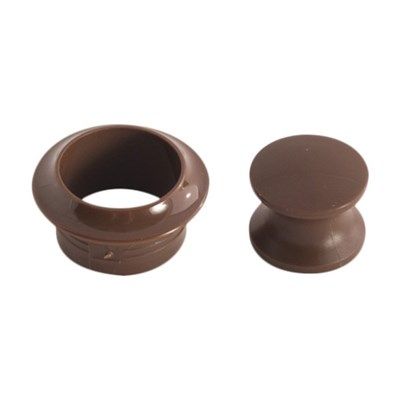 Kit Pomo + rosa marron GM Kit Pomo + rosa marron GM