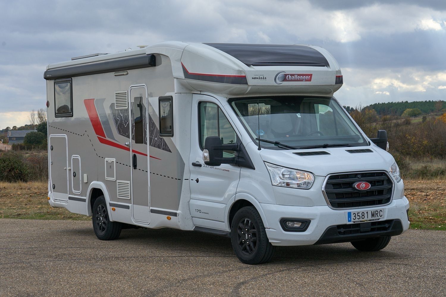 Autocaravana Ford Challenger 337GA Graphite Ultimate Automática 170 CV