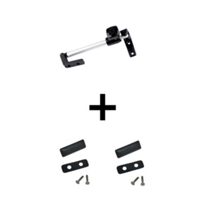 Compas MAN - 140 mm - Sin cierre Atornillado Der. Con goma, tornillos y tapa Compas MAN - 140 mm - Sin cierre Atornillado Der. Con goma, tornillos y tapa