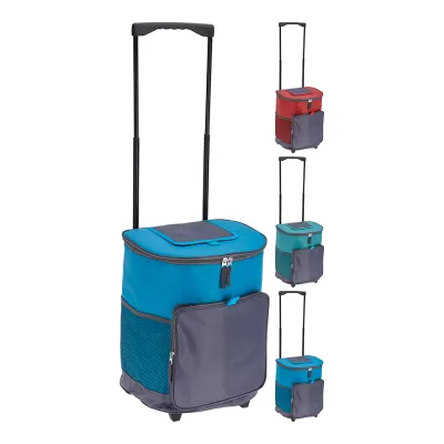 NEVERA CON RUEDAS TIPO NEVERA CON RUEDAS TIPO "TROLLEY" 28 L. COLOR VERDE