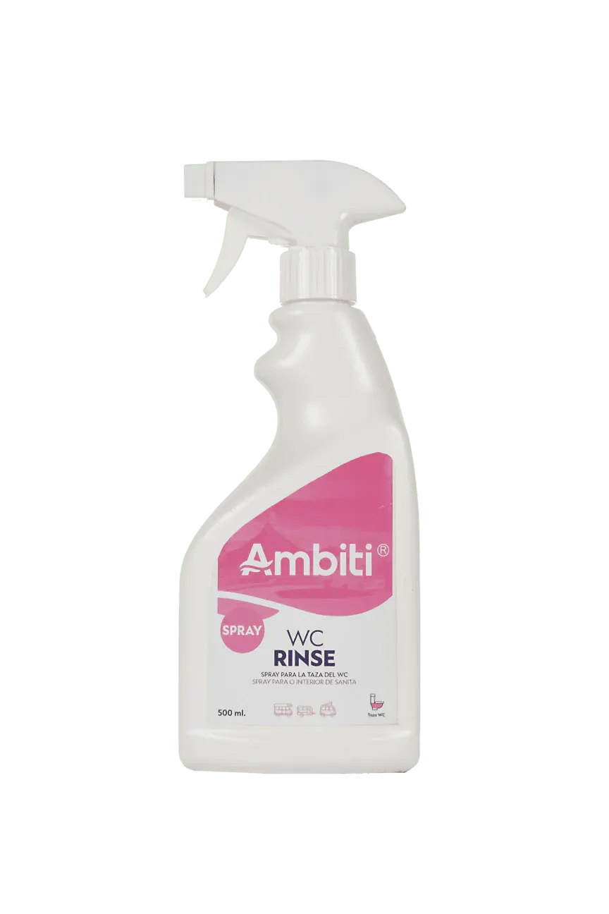 Spray limpiador para la taza del WC Ambiti Rinse 500ml