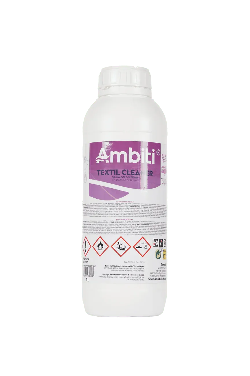 Eliminador de resinas Ambiti Textil Cleaner 1L