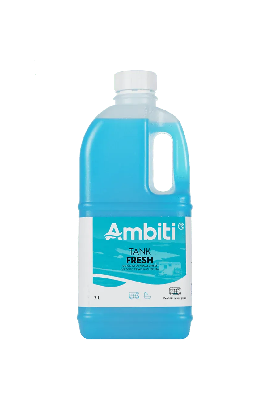 Líquido para depósito de aguas grises Ambiti Tank Fresh Botella 2L