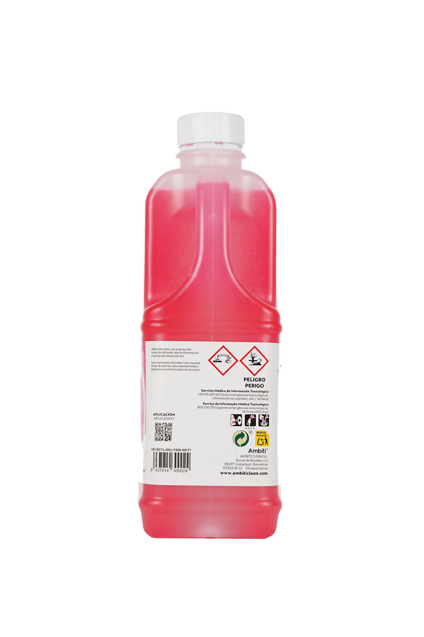 Líquido para la cisterna del WC Ambiti Rinse Botella 2L