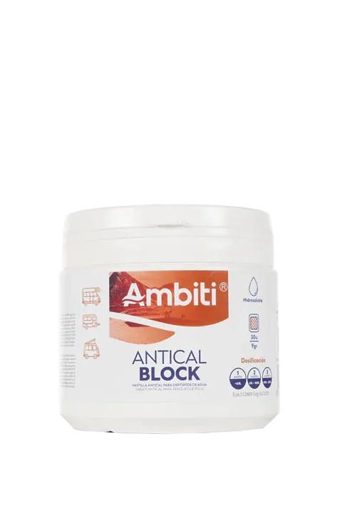 Pastillas antical para depósitos de agua Ambiti Antical Block