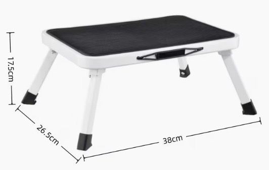 TABURETE PLEGABLE METÁLICO