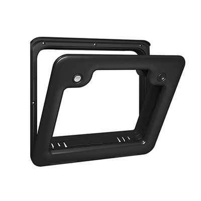 Puerta pequeña D3 Negra 350 x 300