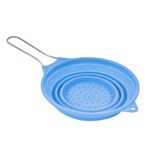 Escurridor plegable azul