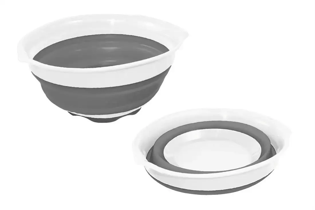 Cuenco plegable silicona