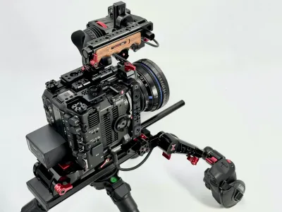Zacuto Canon C400 Z-Finder Recoil Rig