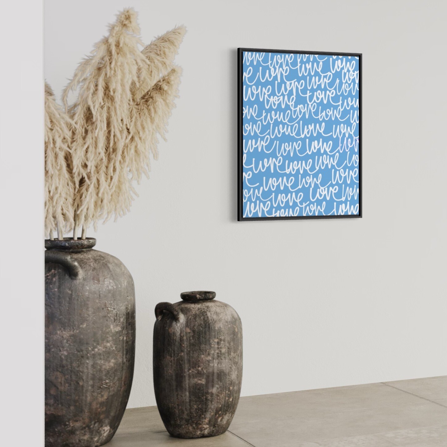 LOVE BLEU CIEL - Affiche - Édition Exclusive