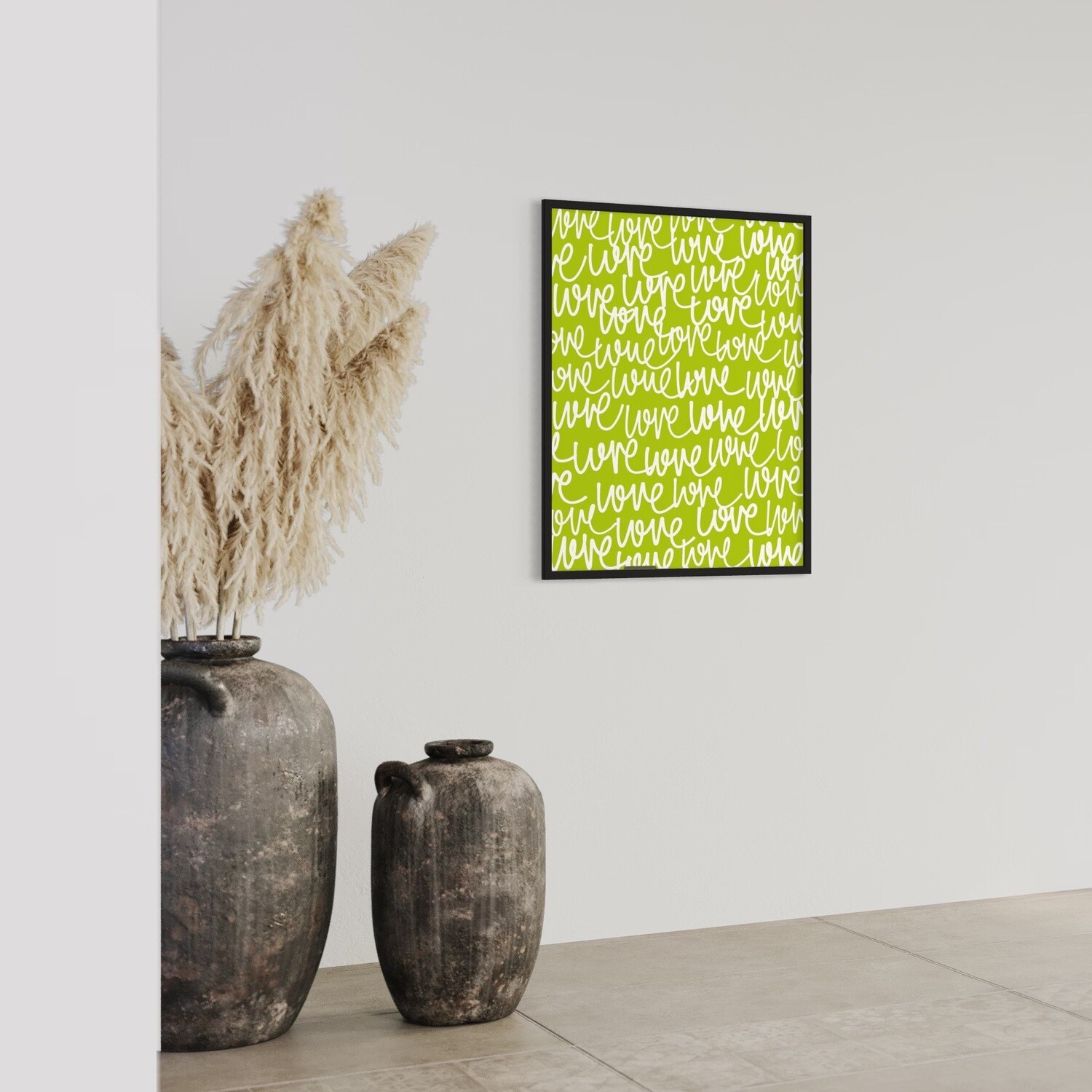 LOVE VERT - Affiche - Édition Exclusive