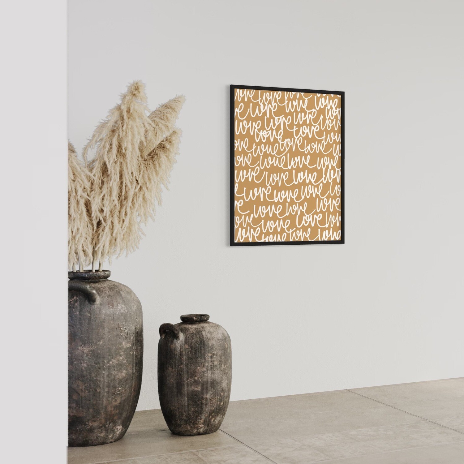 LOVE BEIGE - Affiche - Édition Exclusive