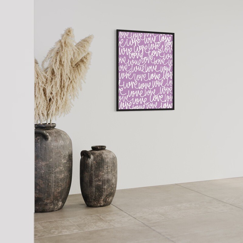 LOVE LILAS - Affiche - Édition Exclusive LOVE LILAS - Affiche - Édition Exclusive
